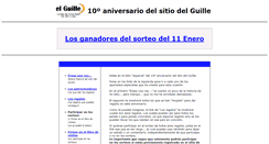 Desktop Screenshot of aniversario.elguille.info