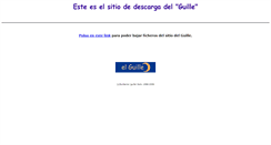 Desktop Screenshot of downloads.elguille.info